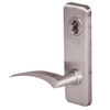 45H0N17LJ630 Best 40H Series Passage Heavy Duty Mortise Lever Lock with Gull Wing LH in Satin Stainless Steel