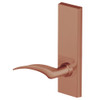 45H0N17RM690 Best 40H Series Passage Heavy Duty Mortise Lever Lock with Gull Wing RH in Dark Bronze
