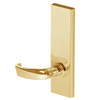 45H0NX14M605 Best 40H Series Exit Function Heavy Duty Mortise Lever Lock with Curved with Return Style in Bright Brass