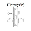 45H0LT14M622 Best 40H Series Privacy Heavy Duty Mortise Lever Lock with Curved with Return Style in Black