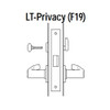 45H0LT12M611 Best 40H Series Privacy Heavy Duty Mortise Lever Lock with Solid Tube with No Return in Bright Bronze