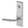 45H7R12M619 Best 40H Series Classroom Heavy Duty Mortise Lever Lock with Solid Tube with No Return in Satin Nickel
