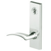 45H7R17LM618 Best 40H Series Classroom Heavy Duty Mortise Lever Lock with Gull Wing LH in Bright Nickel