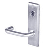 45H7AB3M625 Best 40H Series Office with Deadbolt Heavy Duty Mortise Lever Lock with Solid Tube Return Style in Bright Chrome