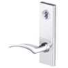 45H7B17LM625 Best 40H Series Entrance with Deadbolt Heavy Duty Mortise Lever Lock with Gull Wing LH in Bright Chrome
