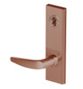 45H7BA16M690 Best 40H Series Entrance with Deadbolt Heavy Duty Mortise Lever Lock with Curved with No Return in Dark Bronze