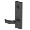 45H7TA14M622 Best 40H Series Dormitory with Deadbolt Heavy Duty Mortise Lever Lock with Curved with Return Style in Black