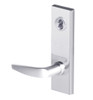 45H7RHB16M625 Best 40H Series Classroom Holdback Heavy Duty Mortise Lever Lock with Curved with No Return in Bright Chrome