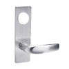 ML2073-CSN-625-CL6 Corbin Russwin ML2000 Series IC 6-Pin Less Core Mortise Classroom Security Locksets with Citation Lever and Deadbolt in Bright Chrome