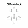 45H7CHB16M690 Best 40H Series Holdback without Deadbolt Heavy Duty Mortise Lever Lock with Curved with No Return in Dark Bronze