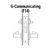 45H7G16M690 Best 40H Series Communicating with Deadbolt Heavy Duty Mortise Lever Lock with Curved with No Return in Dark Bronze