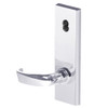 45H7BW14N625 Best 40H Series Entrance with Deadbolt Heavy Duty Mortise Lever Lock with Curved with Return Style in Bright Chrome