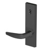 45H7BW16N622 Best 40H Series Entrance with Deadbolt Heavy Duty Mortise Lever Lock with Curved with No Return in Black