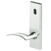 45H7BW17LN618 Best 40H Series Entrance with Deadbolt Heavy Duty Mortise Lever Lock with Gull Wing LH in Bright Nickel