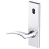 45H7BW17RN625 Best 40H Series Entrance with Deadbolt Heavy Duty Mortise Lever Lock with Gull Wing RH in Bright Chrome