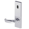 45H7T14N626 Best 40H Series Dormitory with Deadbolt Heavy Duty Mortise Lever Lock with Curved with Return Style in Satin Chrome