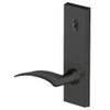 45H7T17LN622 Best 40H Series Dormitory with Deadbolt Heavy Duty Mortise Lever Lock with Gull Wing LH in Black