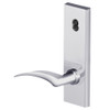 45H7T17RN626 Best 40H Series Dormitory with Deadbolt Heavy Duty Mortise Lever Lock with Gull Wing RH in Satin Chrome