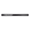 WEMB-BK Securitron Weatherproof Electromechanical Bar in Black Anodized Finish — manufacturer photo via SecLock (SEC_WEMB-BK)