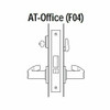 45H7AT14N611 Best 40H Series Office Heavy Duty Mortise Lever Lock with Curved with Return Style in Bright Bronze