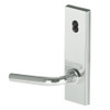 45H7R12N618 Best 40H Series Classroom Heavy Duty Mortise Lever Lock with Solid Tube with No Return in Bright Nickel