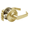 7KC40Y15DS3605 Best 7KC Series Exit Medium Duty Cylindrical Lever Locks with Contour Angle Return Design in Bright Brass