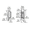 6210-DS-24VDC-US32 Von Duprin Electric Strike for Mortise Locks in Bright Stainless Steel Finish