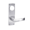 ML2051-NSN-625-CL7 Corbin Russwin ML2000 Series IC 7-Pin Less Core Mortise Office Locksets with Newport Lever in Bright Chrome