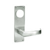 ML2055-NSN-618-LC Corbin Russwin ML2000 Series Mortise Classroom Locksets with Newport Lever in Bright Nickel