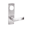 ML2055-NSN-629-LC Corbin Russwin ML2000 Series Mortise Classroom Locksets with Newport Lever in Bright Stainless Steel