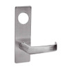 ML2055-NSM-630-LC Corbin Russwin ML2000 Series Mortise Classroom Locksets with Newport Lever in Satin Stainless