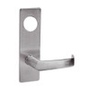 ML2055-NSM-630-CL6 Corbin Russwin ML2000 Series IC 6-Pin Less Core Mortise Classroom Locksets with Newport Lever in Satin Stainless