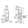 6212-DS-LC-12VDC-US10 Von Duprin Electric Strike for Mortise or Cylindrical Locksets in Satin Bronze Finish