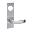 ML2082-NSM-626-CL6 Corbin Russwin ML2000 Series IC 6-Pin Less Core Mortise Dormitory or Exit Locksets with Newport Lever with Deadbolt in Satin Chrome