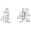 6213-DS-12VDC-US32 Von Duprin Electric Strike for Mortise or Cylindrical Locksets in Bright Stainless Steel Finish