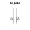 ML2070-NSP-612 Corbin Russwin ML2000 Series Mortise Full Dummy Locksets with Newport Lever in Satin Bronze