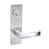 ML2024-NSP-625 Corbin Russwin ML2000 Series Mortise Entrance Locksets with Newport Lever and Deadbolt in Bright Chrome
