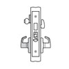 ML2029-PSN-625 Corbin Russwin ML2000 Series Mortise Hotel Locksets with Princeton Lever and Deadbolt in Bright Chrome