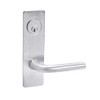 ML2068-RSN-625 Corbin Russwin ML2000 Series Mortise Privacy or Apartment Locksets with Regis Lever in Bright Chrome