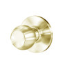 8K30Y4AS3606 Best 8K Series Exit Heavy Duty Cylindrical Knob Locks with Round Style in Satin Brass