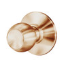 8K30Y4DS3612 Best 8K Series Exit Heavy Duty Cylindrical Knob Locks with Round Style in Satin Bronze