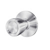8K30LL6DS3626 Best 8K Series Hospital Privacy Heavy Duty Cylindrical Knob Locks with Tulip Style in Satin Chrome
