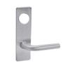 ML2042-RSN-626-CL6 Corbin Russwin ML2000 Series IC 6-Pin Less Core Mortise Entrance Locksets with Regis Lever in Satin Chrome