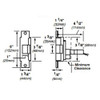 6223-FS-DS-LC-12VDC-US32 Von Duprin Electric Strike for Mortise or Cylindrical Locksets in Bright Stainless Steel Finish