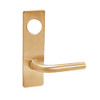 ML2072-RSN-612-M31 Corbin Russwin ML2000 Series Mortise Classroom Intruder Trim Pack with Regis Lever with Deadbolt in Satin Bronze