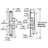 6224AL-DS-24VDC-US10 Von Duprin Electric Strike for Mortise or Cylindrical Locksets in Satin Bronze Finish