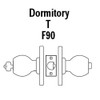 8K57T4DS3606 Best 8K Series Dormitory Heavy Duty Cylindrical Knob Locks with Round Style in Satin Brass