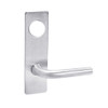 ML2073-RSM-625 Corbin Russwin ML2000 Series Mortise Classroom Security Locksets with Regis Lever and Deadbolt in Bright Chrome