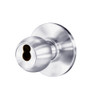 8K47HJ4AS3626 Best 8K Series Hotel Heavy Duty Cylindrical Knob Locks with Round Style in Satin Chrome