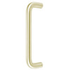 11-606 Don Jo 5/8" Round Door Pull in Clear Satin Brass Finish